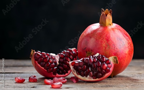 Pomegranates photo