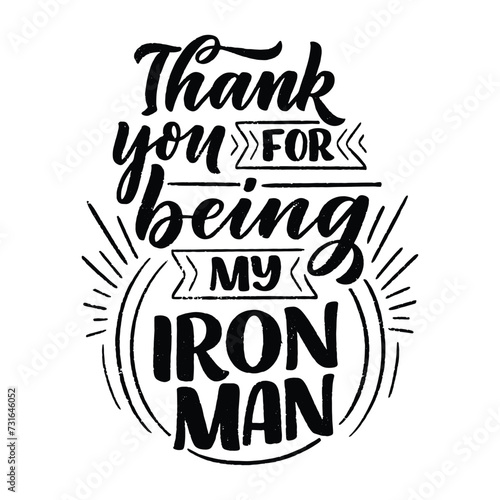 thankyou for being my iron man