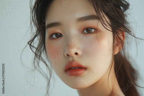 Serene Asian Beauty Portrait