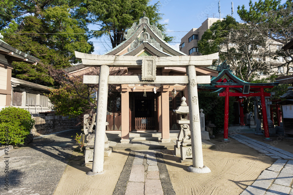 Obraz premium 下関市の宮地嶽神社