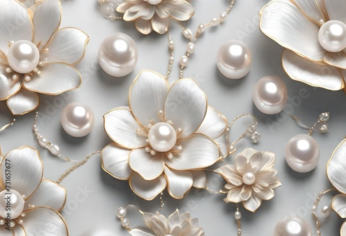 pearl necklace and pearls