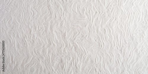 White paterned carpet texture from above
