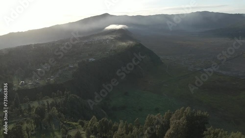 Mountain Bromo Drone Footage photo