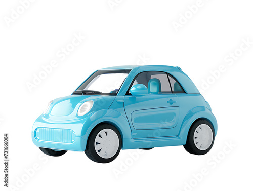 Colorful toy cars on transparent background PNG