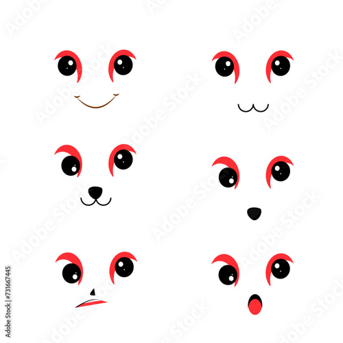 funny cartoon eye 