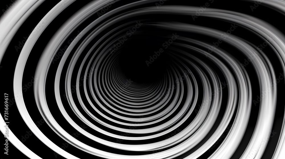 Fototapeta premium Abstract optical illusion pattern seamless background