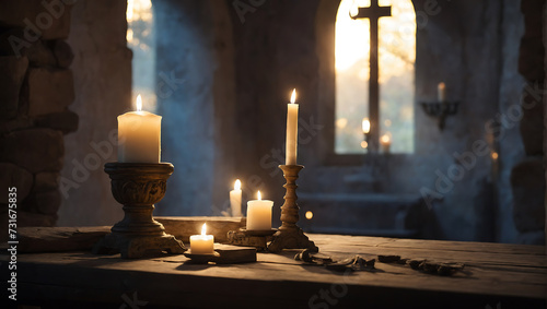 Sakralna Cisza – Ołtarz w Świetle Świec