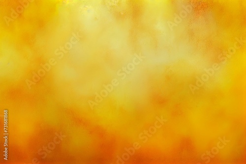 AI generated illustration of beautiful orange grunge watercolor texture background with smoke