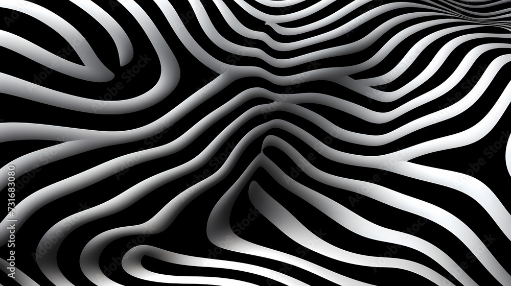 Abstract optical illusion background