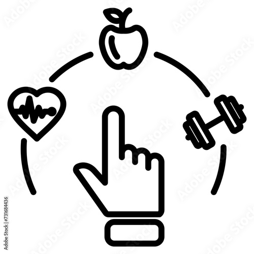 Healthy Lifestyle Choices icon