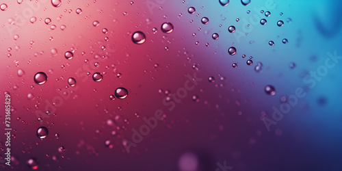 Vibrant water droplets colorful bubbles small liquid background bubbles small column of liquid background.