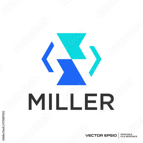 Initial X logo vector illustration