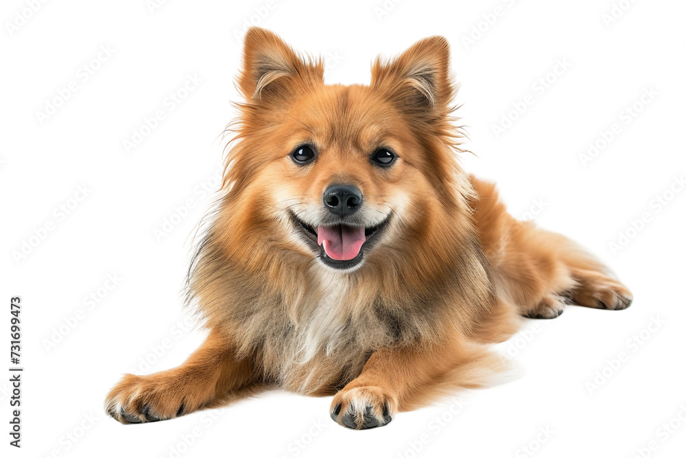 Charismatic Pup on Transparent Background, PNG, Generative Ai