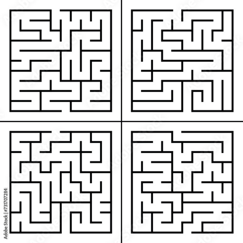 Activity Easy Maze Puzzle Game For Smart Kids and children