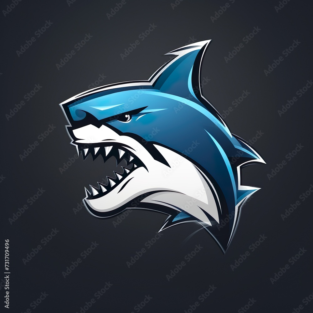 vector design gaming esport mascot logo of shark vector design gaming esport mascot logo of shark