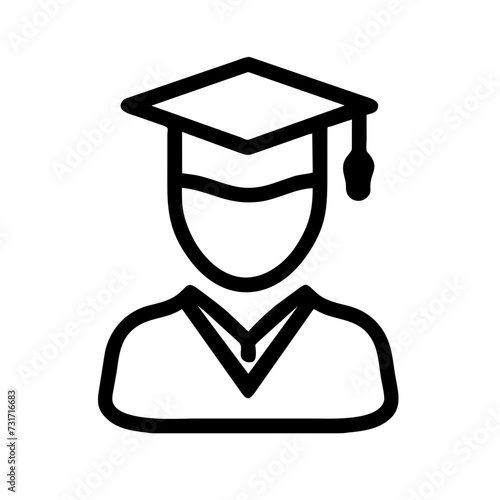 School icon set. Containing classroom, students and teacher icons. Education and knowledge symbol. Solid icons vector collection.