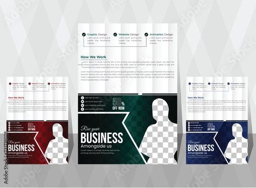 creative business flyer design