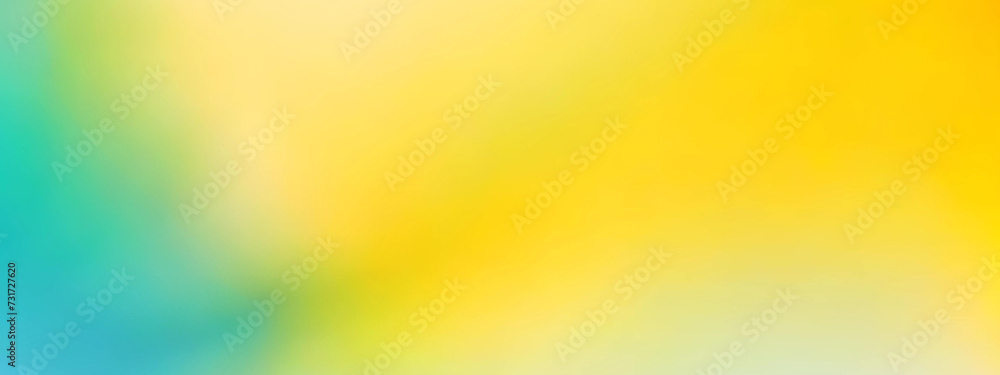 Ice Blue Yellow Green White Gradient Abstract