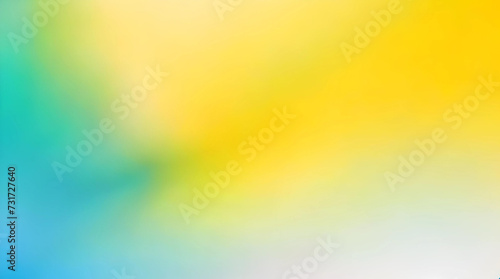 Ice Blue Yellow Green White Abstract Background