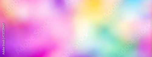 Colorful Abstraction: Vibrant Blurred Background