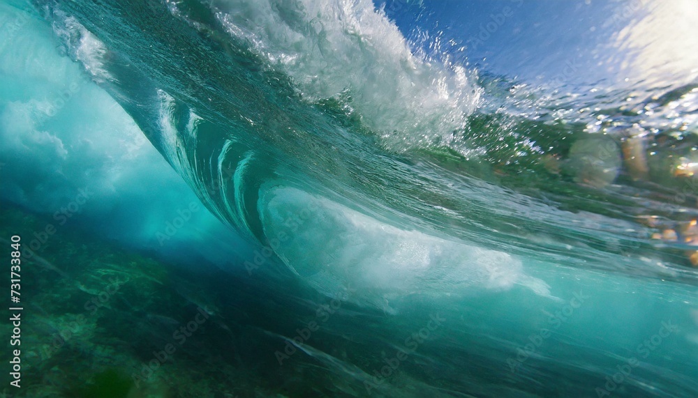 Obraz premium the Power of wave