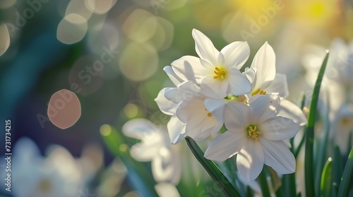 Beautiful spring flowers : Generative AI
