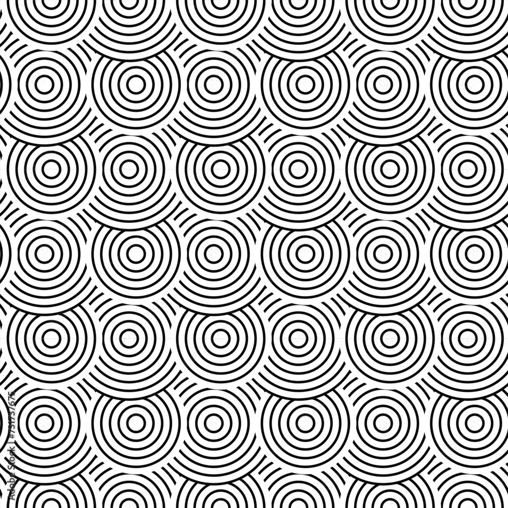 Seamless vector geometric ,Circle pattern background texture Seamless vector geometric ,Circle pattern background texture