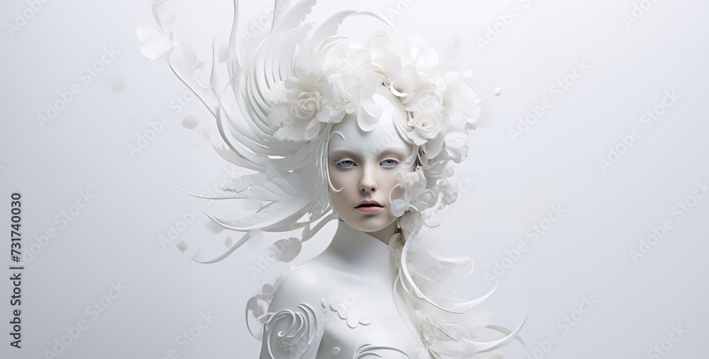 portrait of a woman with hairstyle, white woman of a woman with hair, portrait of a woman, white woman with hair