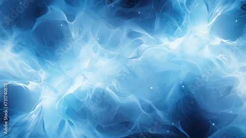 abstract blue background with smoke