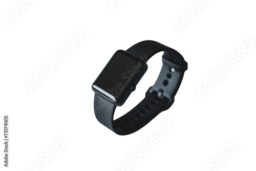 Fitness Tracker on a Clean Canvas On Transparent Background.