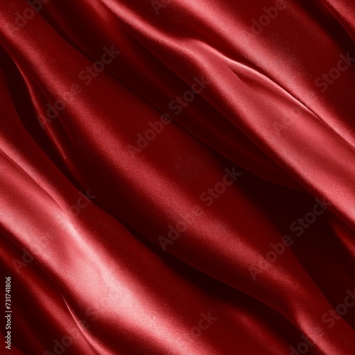 a red fabric background with a close up image of it photo