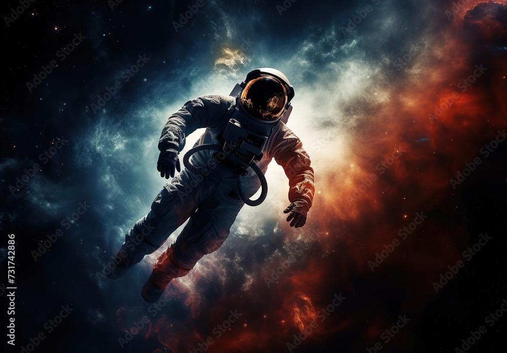 an astronaut explores a planet an astronaut explores a planet