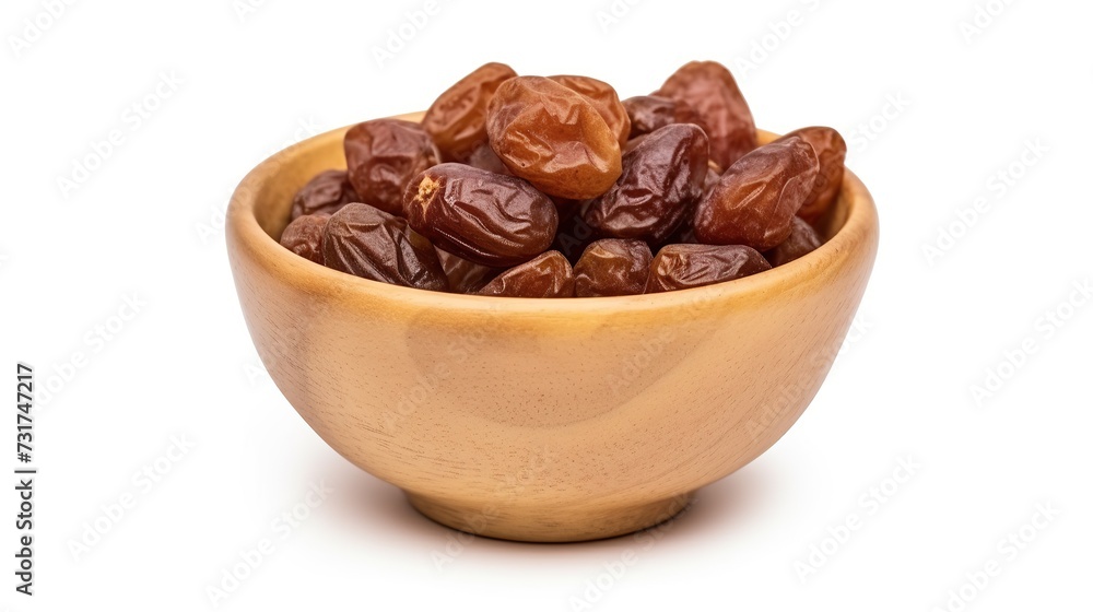 Sweet Medjool Dates in ceramic Bowl Sweet Medjool Dates in ceramic Bowl