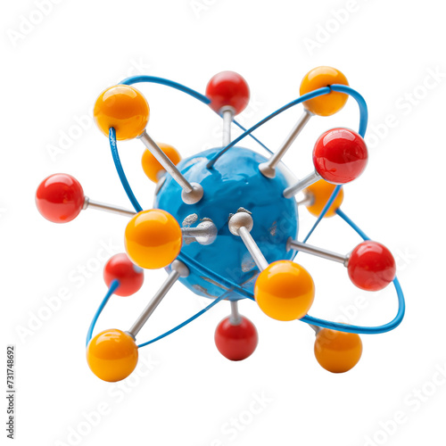 3d model of atom
