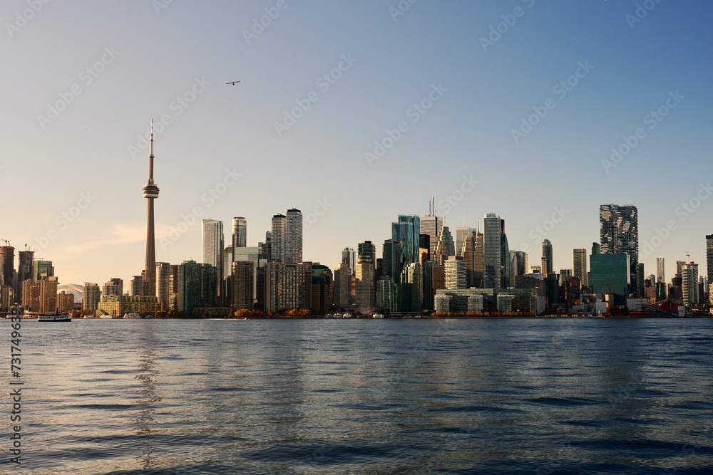 Toronto Skyline shot from Algonquin Island