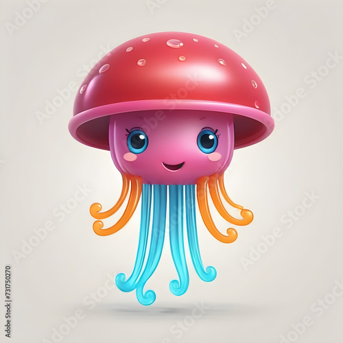 funny cartoon jellyfish