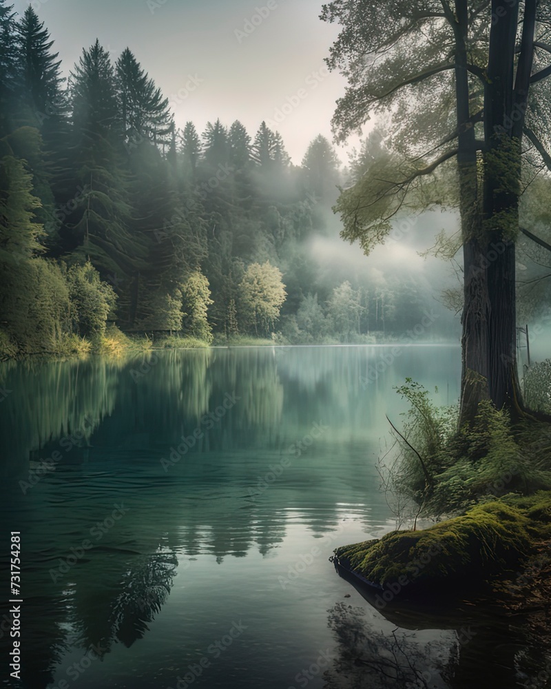 Expressive digital painting, ideal for decoration which creates a serene atmosphere, charms and inspires. Expressive digital painting, ideal for decoration which creates a serene atmosphere, charms and inspires.