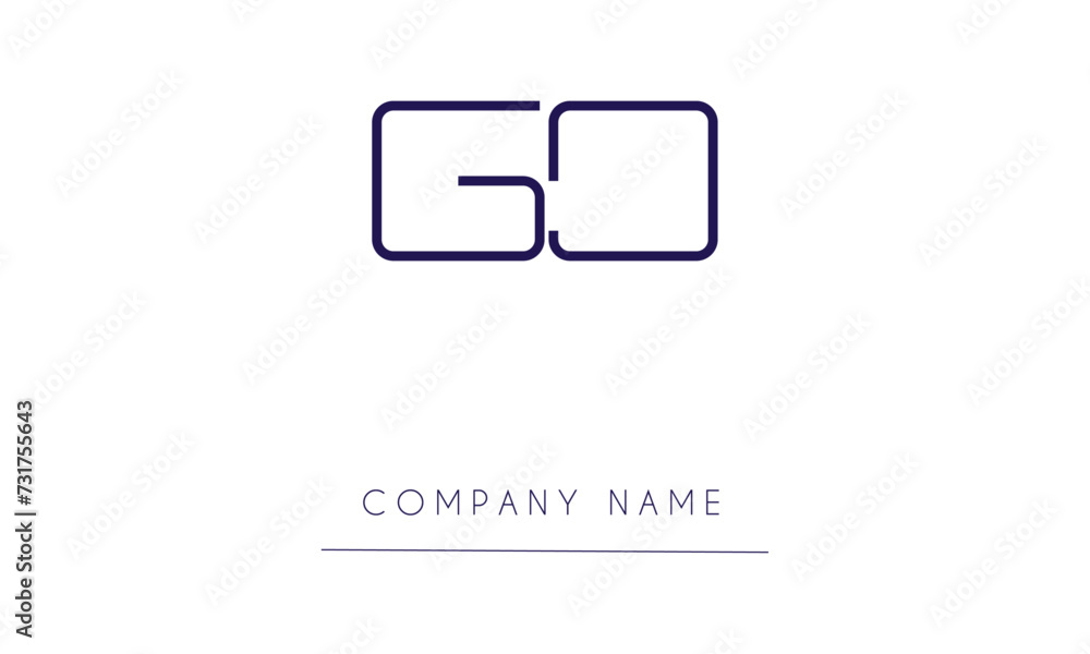 GJ or JG Minimal Logo design Vector Art Illustration GJ or JG Minimal Logo design Vector Art Illustration
