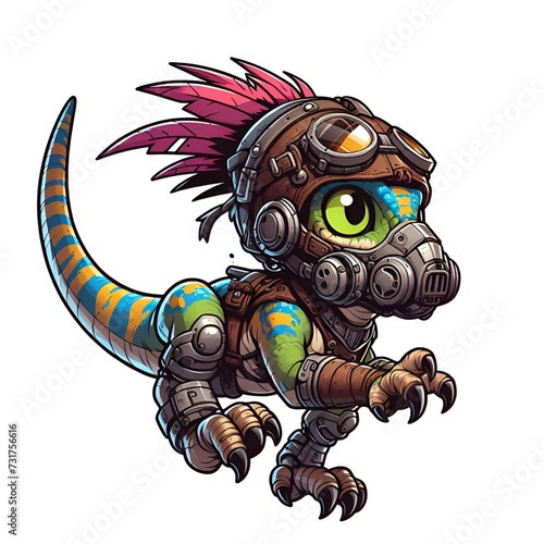 Cartoon dinosaurs 