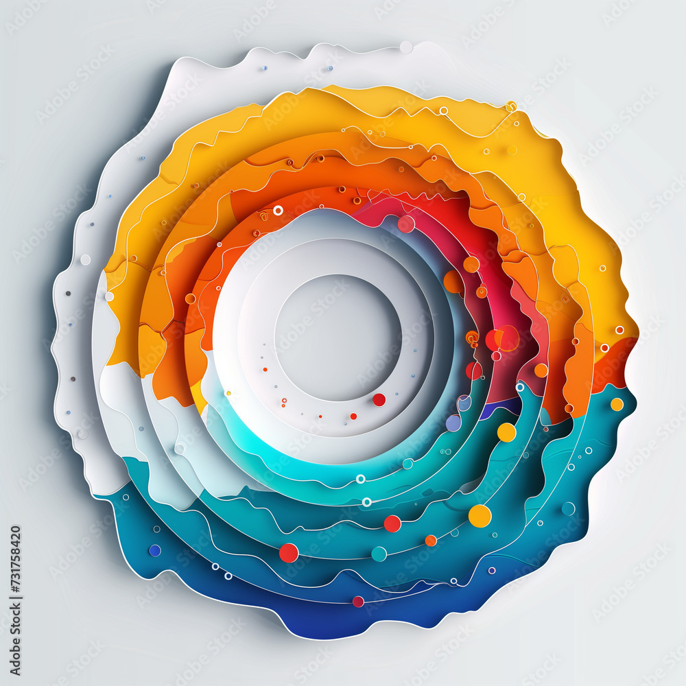 Vector Barcode Illustration: Abstract Lines Business Design with ...