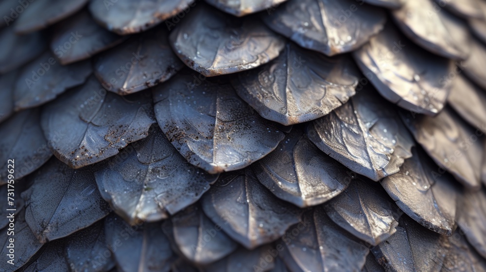 Platinum dragon scale pattern close-up - luxury background texture for wallpaper. Platinum dragon scale pattern close-up - luxury background texture for wallpaper.