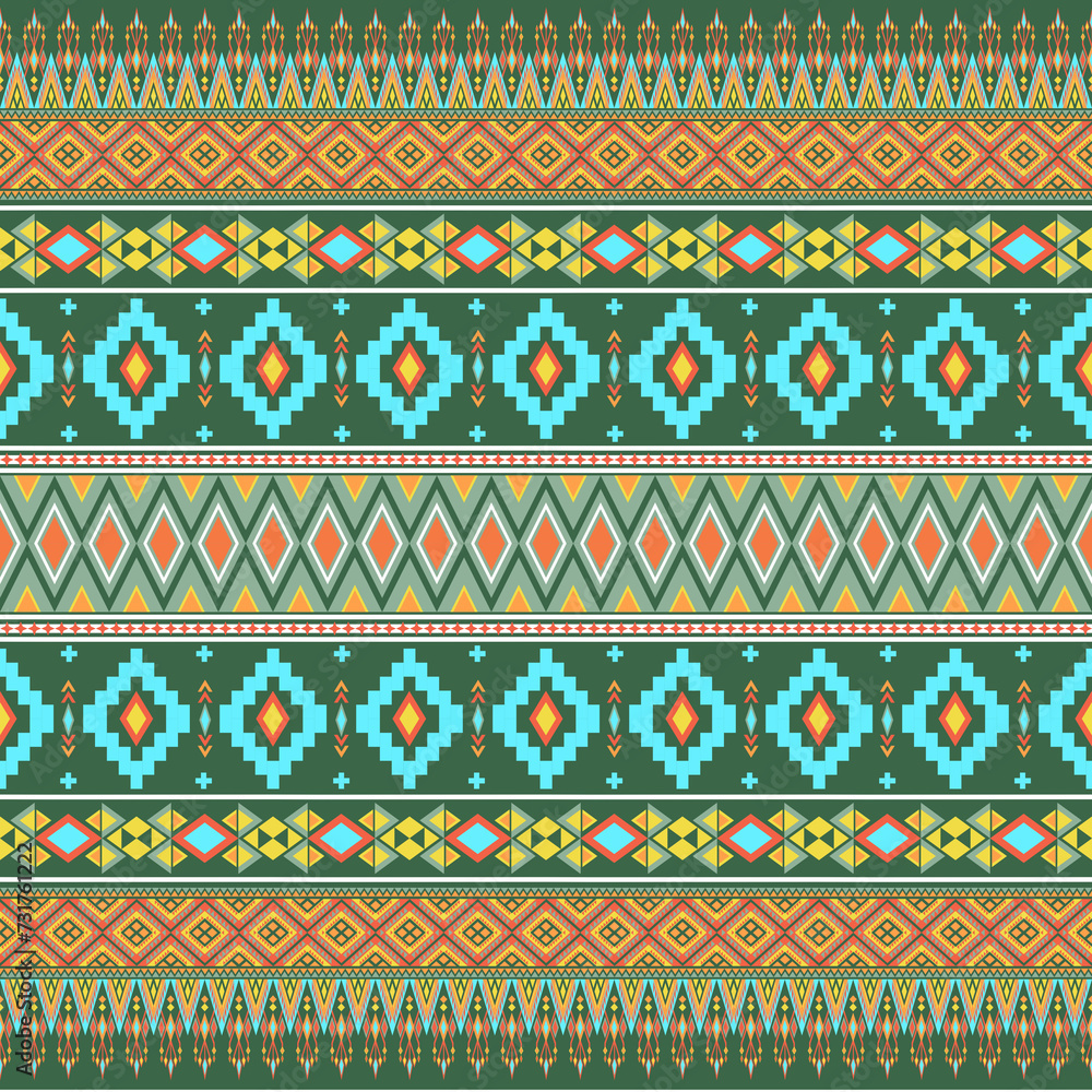 Ethnic abstract ikat art. Seamless pattern in tribal, folk embroidery, and Mexican style TRADITIONAL INDIAN . Ethnic abstract ikat art. Seamless pattern in tribal, folk embroidery, and Mexican style TRADITIONAL INDIAN .