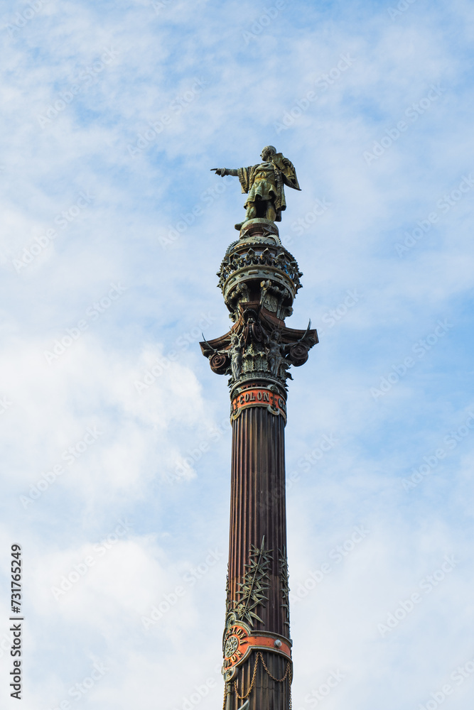 Columbus Monument, Barcelona, Catalonia, Spain