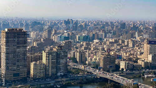 Kairo, Stadtbild, Großstadt, Megacity, Straßen