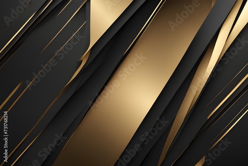 Black and golden luxury background 