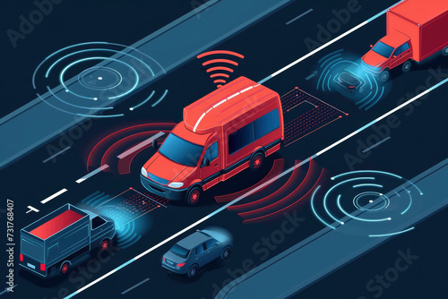 Autonomous vehicles use sensors, cameras, radar, and artificial intelligence to navigate without human intervention