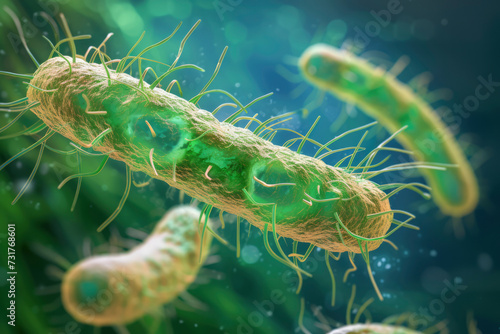 Common bacterial culprits include Salmonella, Escherichia coli (E. coli), Campylobacter photo