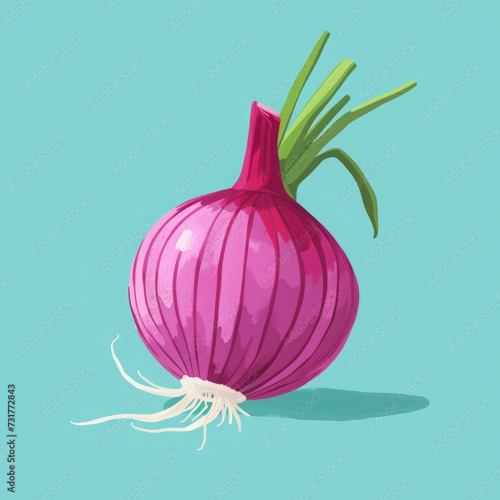 onion illustration.