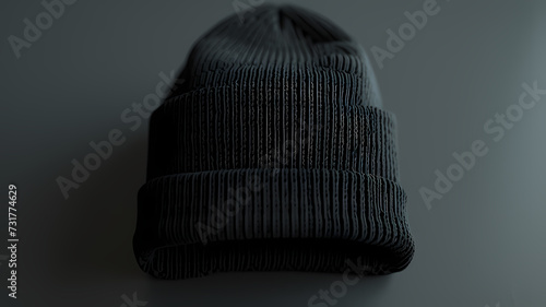 Black Beanie Product Mockup for marketing, Branding, and Creative Design
