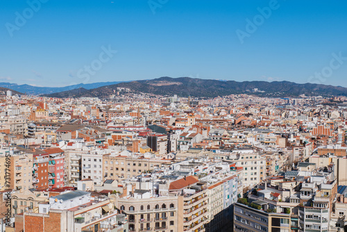 Barcelona city landcape © 23_stockphotography
